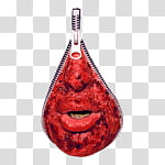 Halloween app Zombie Camera, thumb_mouth_ transparent background PNG clipart