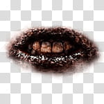 Halloween app Zombie Camera, thumb_mouth_ transparent background PNG clipart