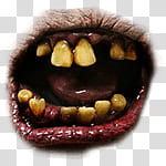 Halloween app Zombie Camera, thumb_mouth_ transparent background PNG clipart