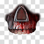 Halloween app Zombie Camera, thumb_mouth_ transparent background PNG clipart
