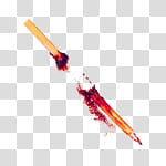 Halloween app Zombie Camera, thumb_piercing_ transparent background PNG clipart