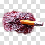 Halloween app Zombie Camera, thumb_piercing_ transparent background PNG clipart