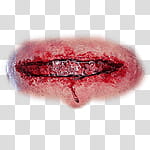 Halloween app Zombie Camera, thumb_scar_ transparent background PNG clipart