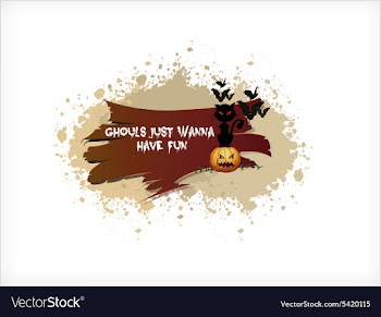 Halloween background vector image