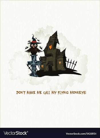 Halloween background vector image