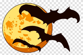 Halloween Bat PNG Image Background