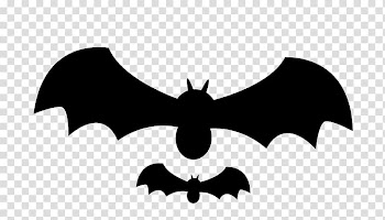 Halloween bats transparent background PNG clipart