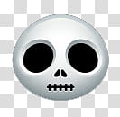 Halloween, black alien face illustration transparent background PNG clipart