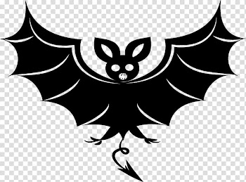 Halloween , black bat illustration transparent background PNG clipart