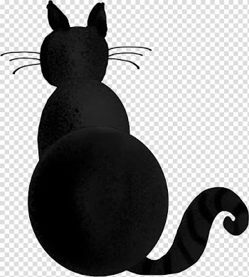 Halloween, black cat illustration transparent background PNG clipart