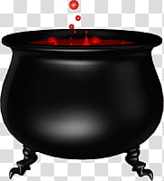 Halloween , black steel pot illustration transparent background PNG clipart