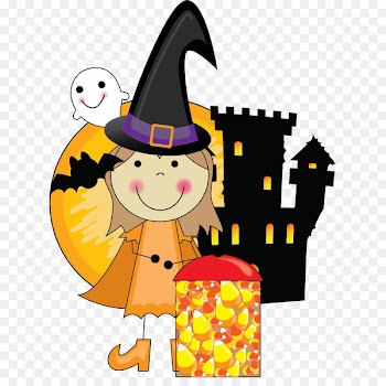 Halloween Boszorkxe1ny Clip art - Halloween Witch and Ghost 