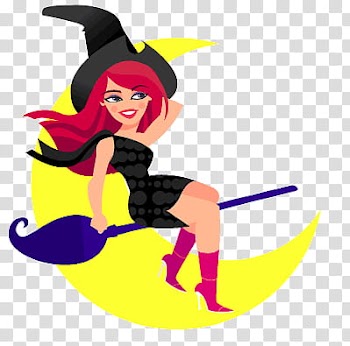 Halloween, brujita icon transparent background PNG clipart