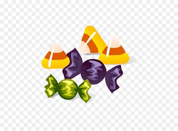 Halloween cake Candy Clip art - Vector Halloween candy 
