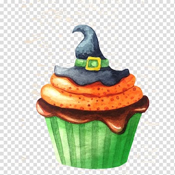 Halloween cake Cupcake Euclidean , Halloween Cake transparent background PNG clipart