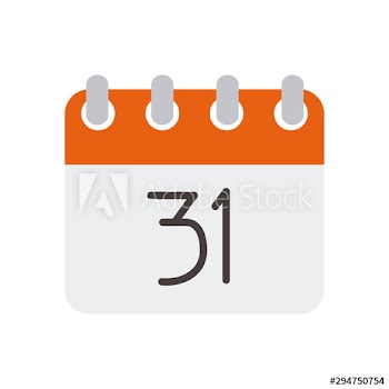 halloween calendar reminder design