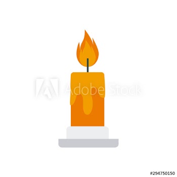 halloween candle decoration design