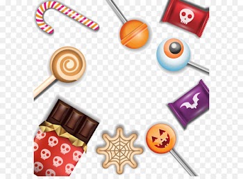 Halloween Candy Euclidean vector Clip art - Vector Halloween candy 