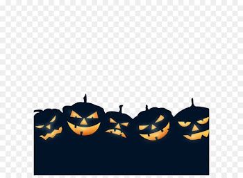 Halloween card Jack-o'-lantern Photo booth Trick-or-treating - Halloween pumpkin head vector material 
