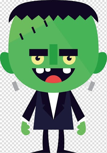 Halloween Cartoon Ghost, hand-painted hulk transparent background PNG clipart