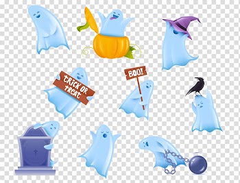 Halloween Cartoon, Halloween Smurfs transparent background PNG clipart