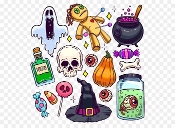 Halloween Cartoon Illustration - Halloween theme 