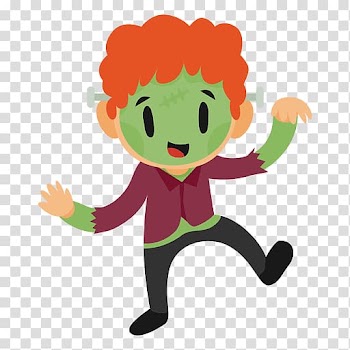 Halloween Cartoon Monster , kids cartoon transparent background PNG clipart