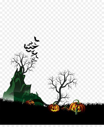 Halloween Castle Computer file - Halloween background 