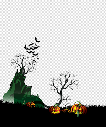 Halloween Castle Computer file - Halloween background png download ...