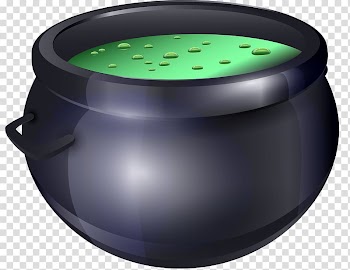 Halloween Centerblog Cauldron, earthen jar transparent background PNG clipart