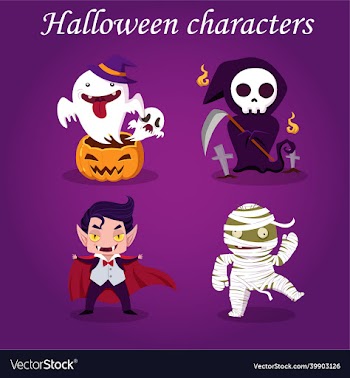 halloween character collection