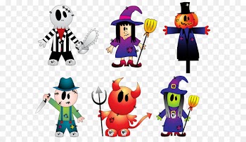 Halloween Clip art - Halloween Creepy Collection PNG Cliparts 