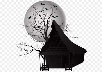 Halloween Clip art - Halloween Scary House PNG Clip Art Image 