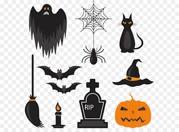 Halloween Clip art - Vector Halloween props 