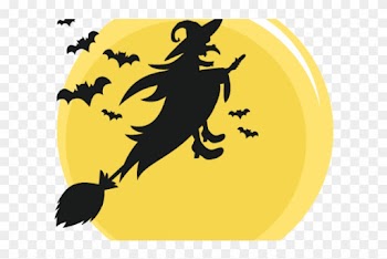 Halloween Clipart Clipart Large - Ornate Frame Silhouette Halloween