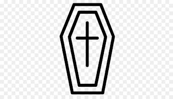 Halloween Computer Icons Flat design - coffin 