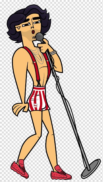 Halloween Cosplay Devin as Freddie Mercury transparent background PNG clipart