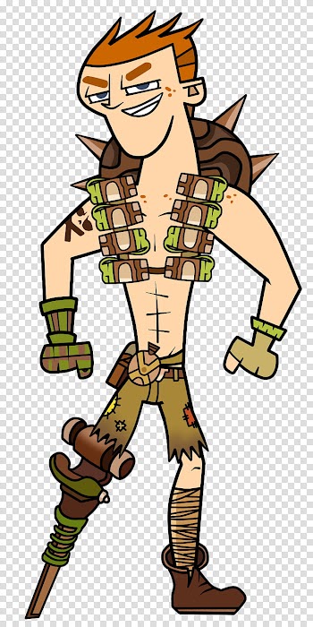 Halloween Cosplay Scott as Junkrat transparent background PNG clipart
