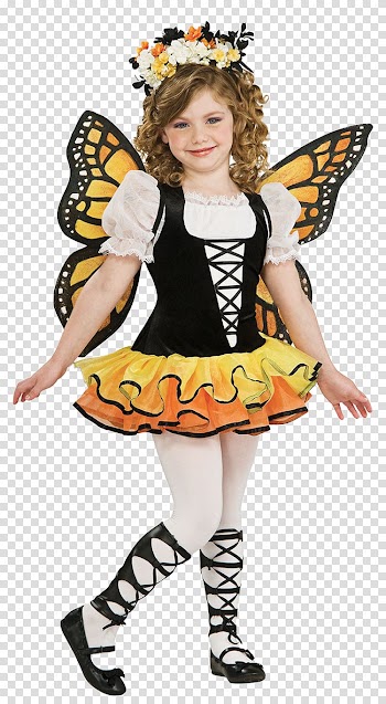 Halloween costume Butterfly Tutu Skirt, dress transparent background PNG clipart