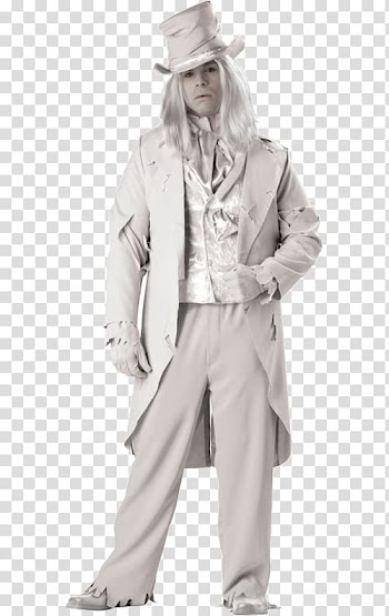 Halloween costume BuyCostumes.com Clothing Adult, ghost costume transparent background PNG clipart