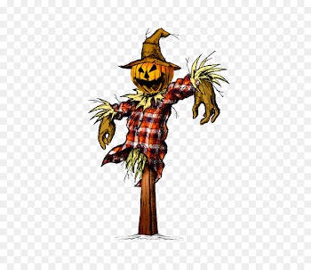 Halloween costume Cartoon Scarecrow Drawing - scarecrow 