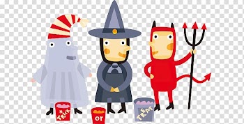 Halloween costume Competition Costume party, decorative illustration fairy tale transparent background PNG clipart