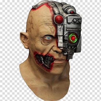 Halloween costume Costume party Mask Clothing, Cyborg transparent background PNG clipart