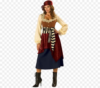 Halloween costume Dress Woman Pirate - dress 