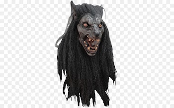 Halloween costume Latex mask Gray wolf - mask 
