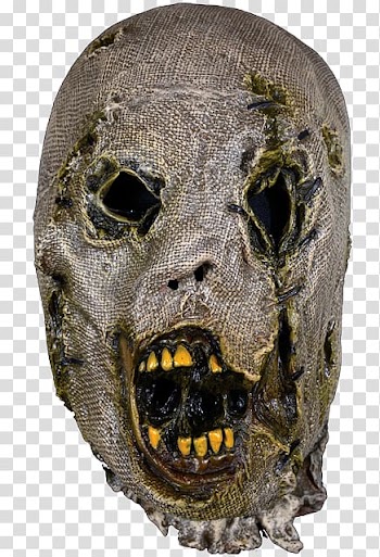 Halloween costume Latex mask, mask transparent background PNG clipart
