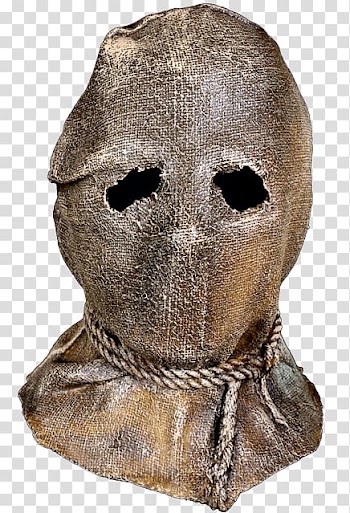Halloween costume Mask Gunny sack Hessian fabric Bag, mask transparent background PNG clipart