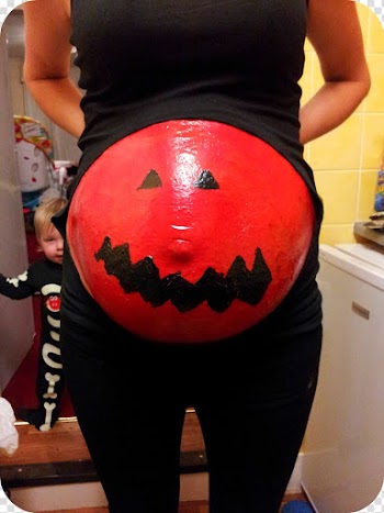 Halloween costume Pregnancy Infant, belly transparent background PNG clipart