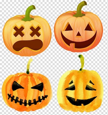 Halloween costume Pumpkin , Pumpkin expression transparent background PNG clipart