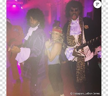 Halloween costume Purple Rain Performance, Halloween transparent background PNG clipart